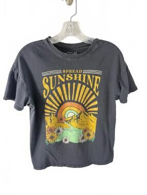 Cold Crush Spread Sunshine Graphic T-Shirt Size S